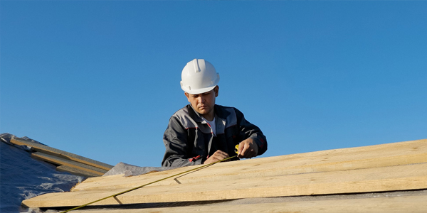 Réparation de toiture en ardoise